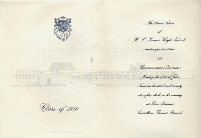 The Invitation to Our Graduation